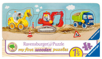 Holzpuzzle Die kleine Baustelle