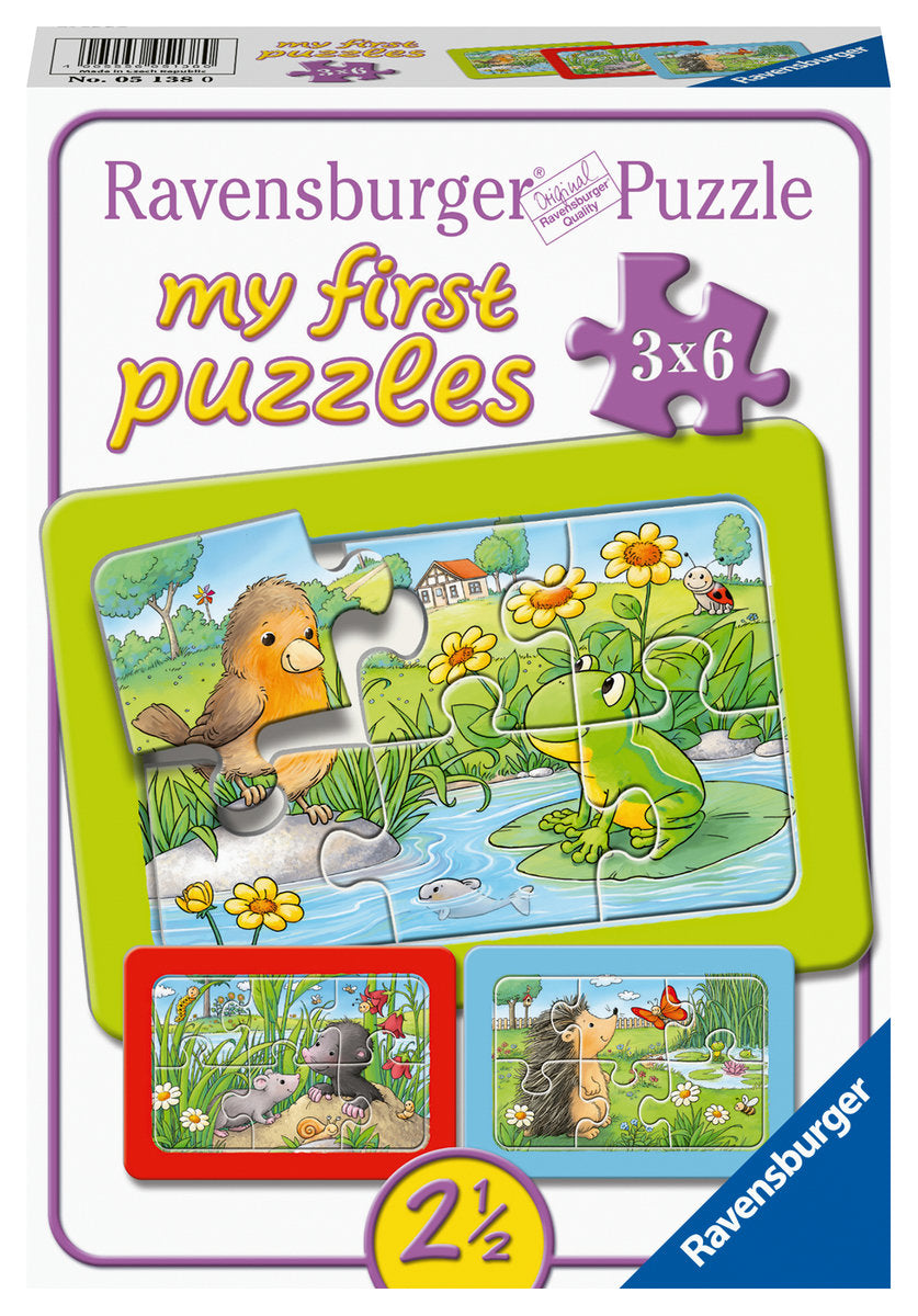 my first puzzle - Kleine Gartentiere