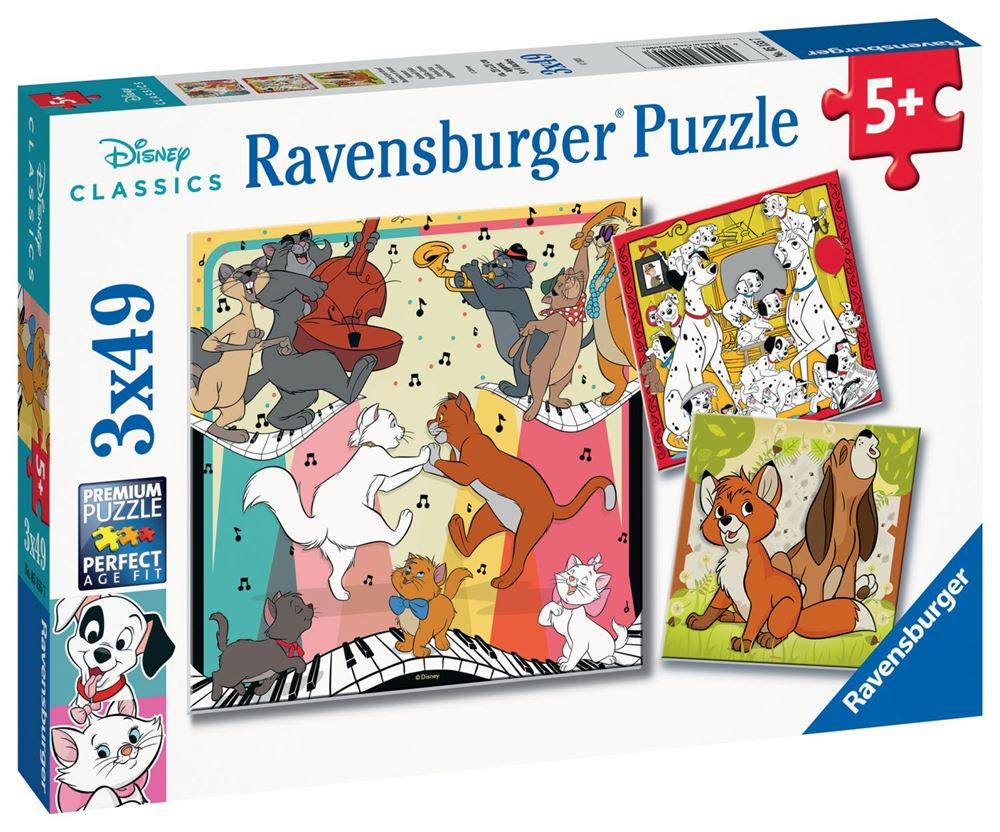 Kinderpuzzle - Tierisch gut drauf