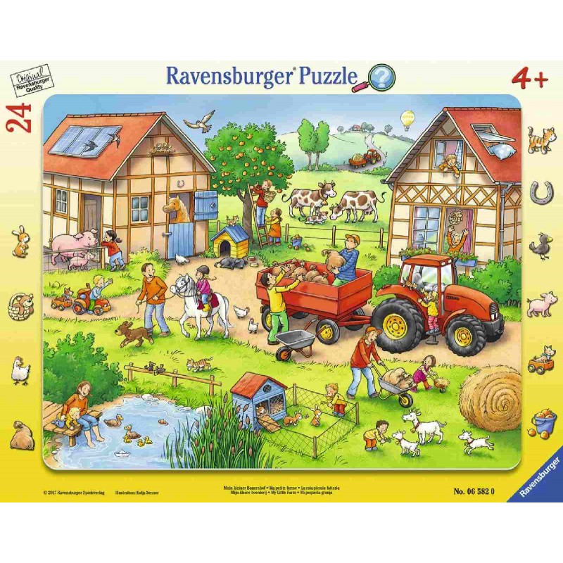 Rahmenpuzzle - Mein kleiner Bauernhof