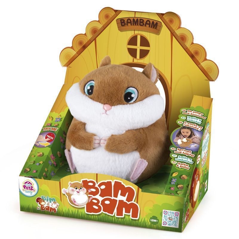 Plüschtier Bam Bam der Hamster