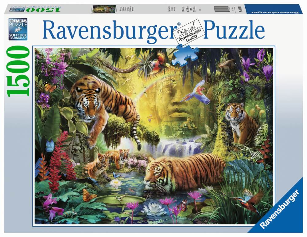 Puzzle Idylle am Wasserloch