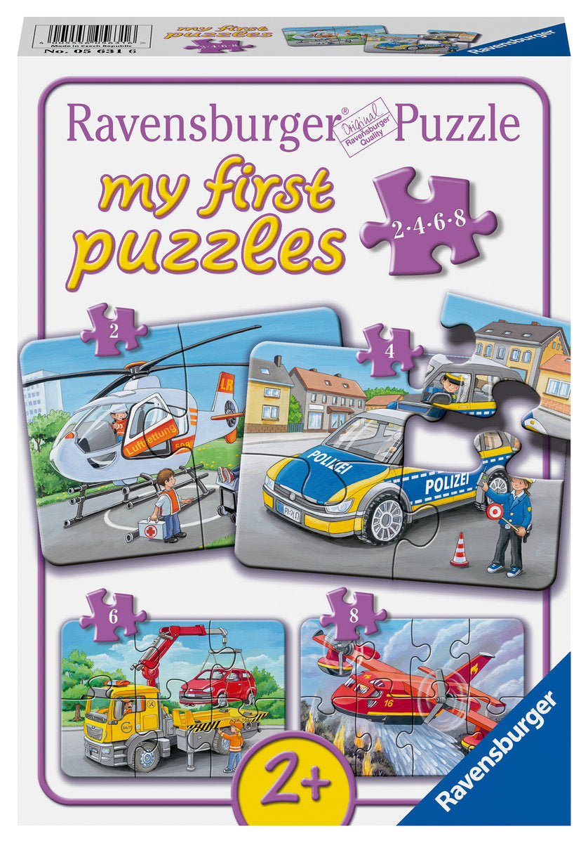My first Puzzle - Meine Einsatzfahrzeuge