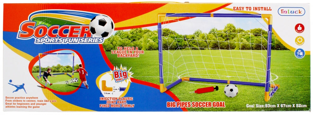 Fussballtor gross