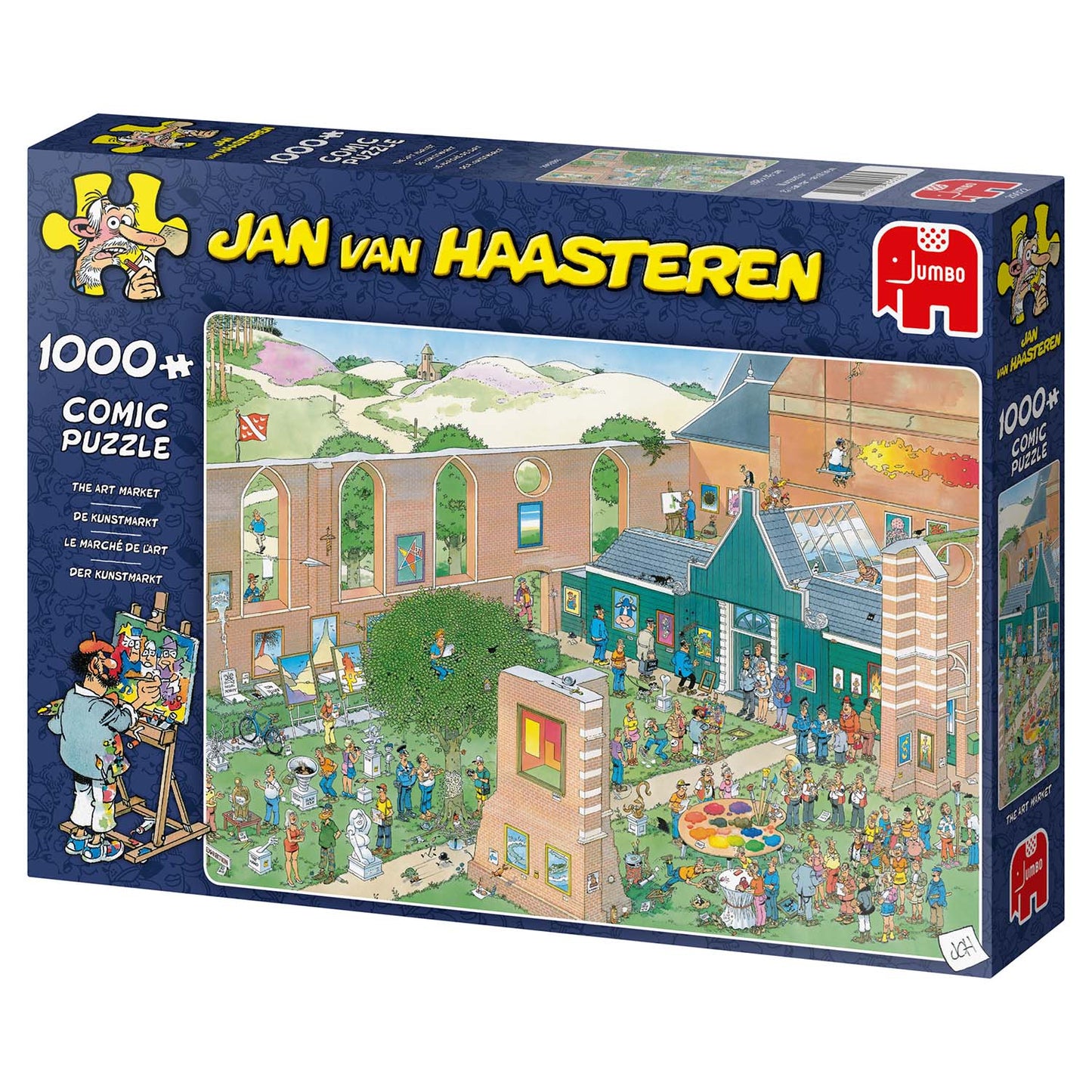 Puzzle Jan Van Haasteren - Der Kunstmarkt