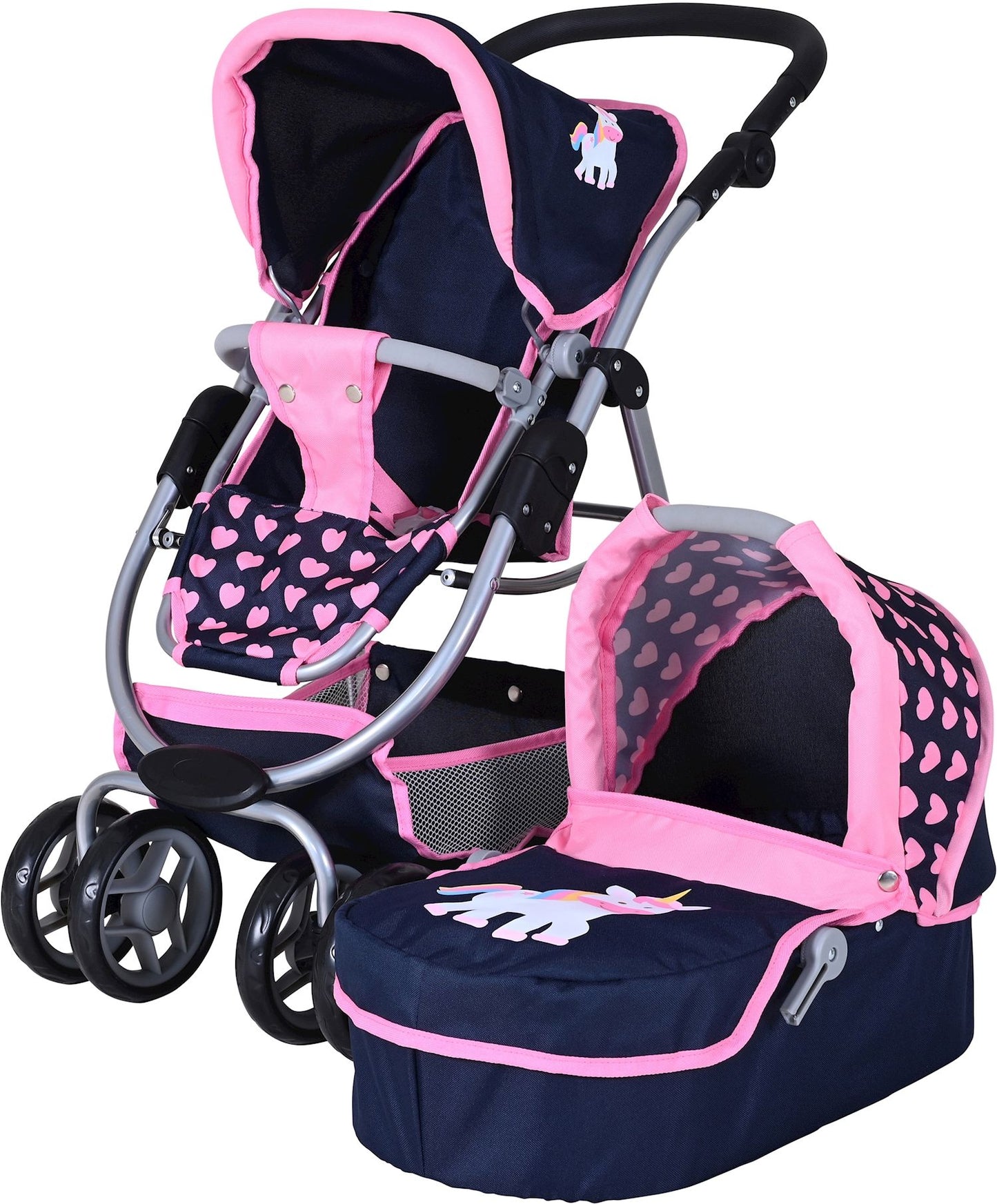 Puppenwagen Kombi Coco Einhorn