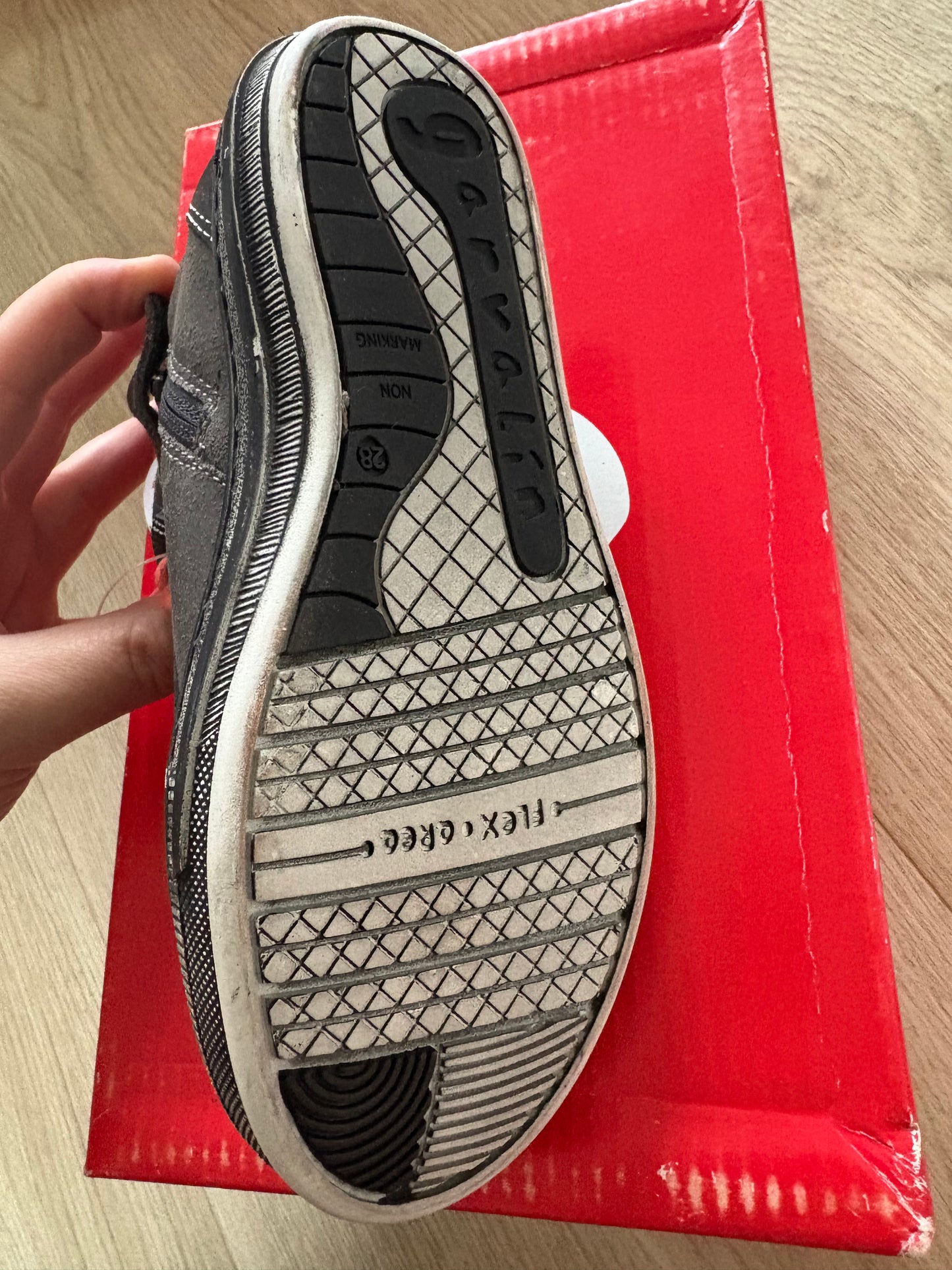 Halbhohe Garvalin Schuhe - grau