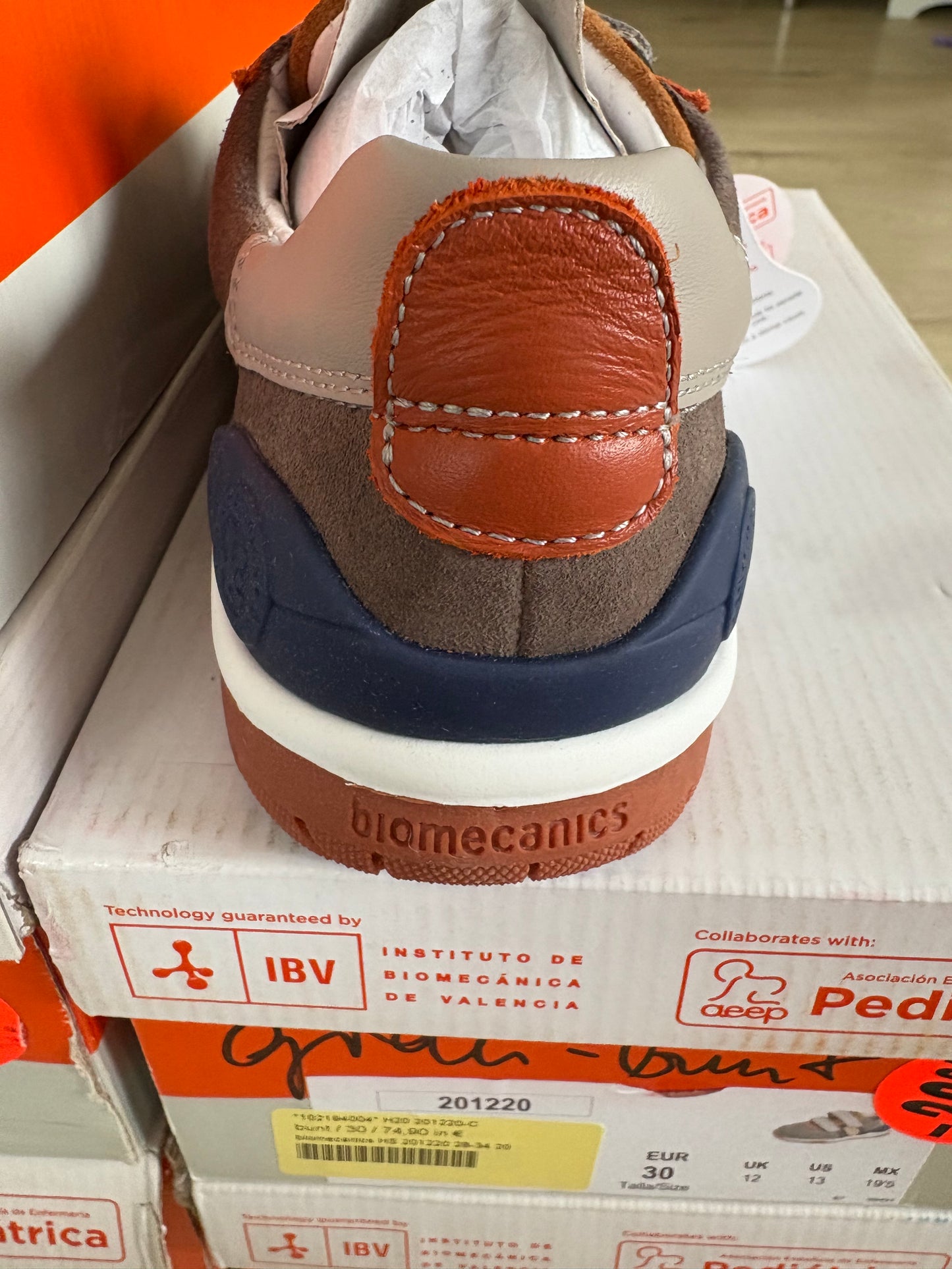 Biomecanics Sneaker - blau/grau