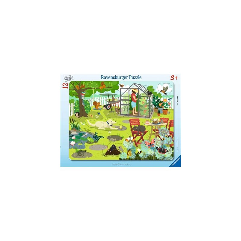 Rahmenpuzzle - Unser Garten