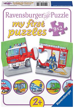 my first puzzles - Einsatzfahrzeuge