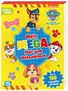 Paw Patrol - Mein Mega Mal- und Rätselblock