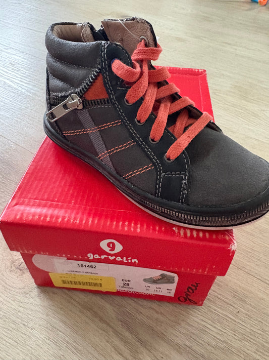 Halbhohe Garvalin Schuhe - grau
