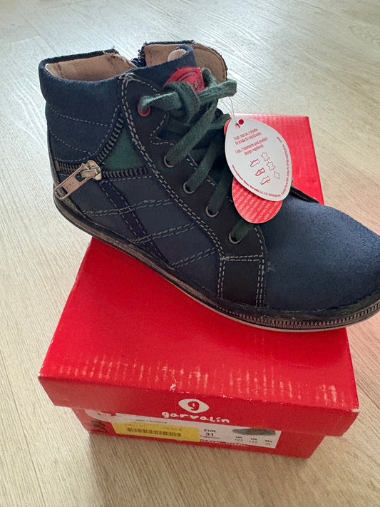 Halbhohe Garvalin Schuhe - blau