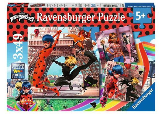 Kinderpuzzle - Ladybug und Cat Noir