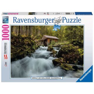 Puzzle - Mühle am Gollinger Wasserfall