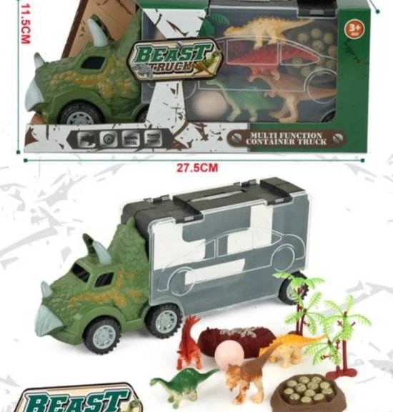Dino-Truck mit Dinos und Zubehör
