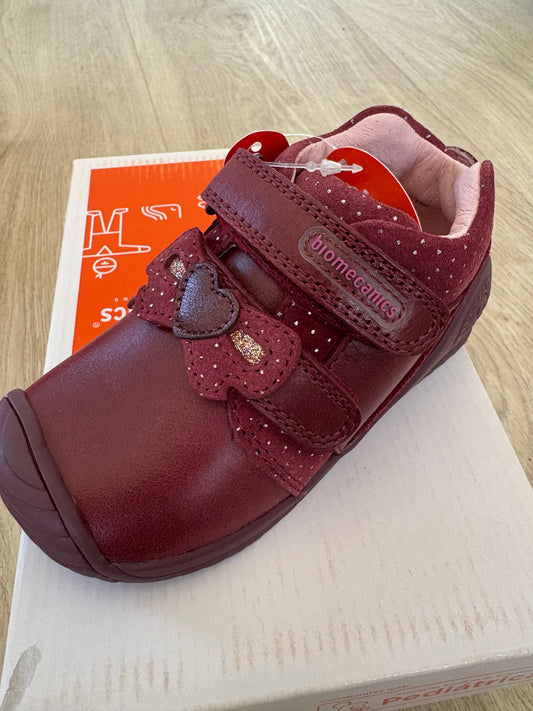 Lauflernschuh Biomecanics - Herz rot