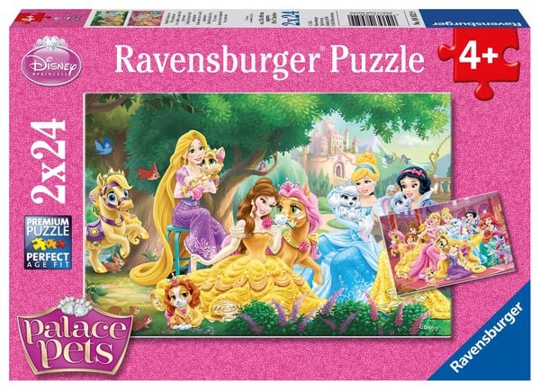 Kinderpuzzle - Beste Freunde der Prinzessinnen