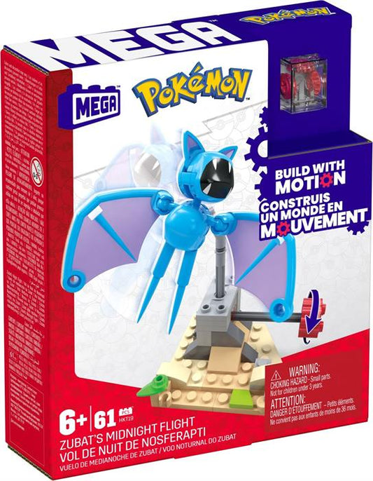 Mega Construx Pokémon - Zubats Mitternachtsflug