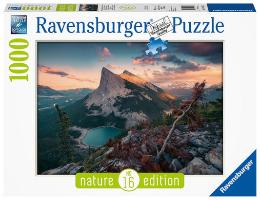 Puzzle - Abends in den Rocky Mountains