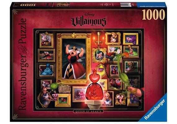 Puzzle Villainous Queen of Hearts