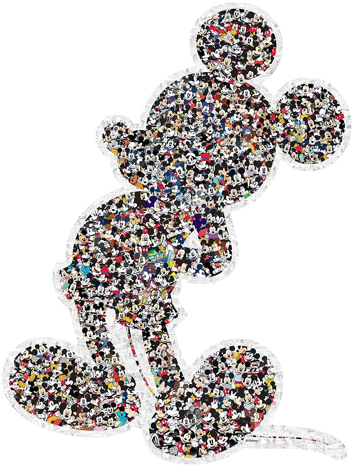 Puzzle - Shaped Mickey