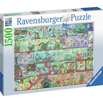 Puzzle Zwerge im Regal