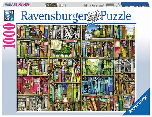 Puzzle Magisches Bücherregal