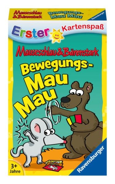 Bewegungs MAU-MAU - Mini Kartenspiel